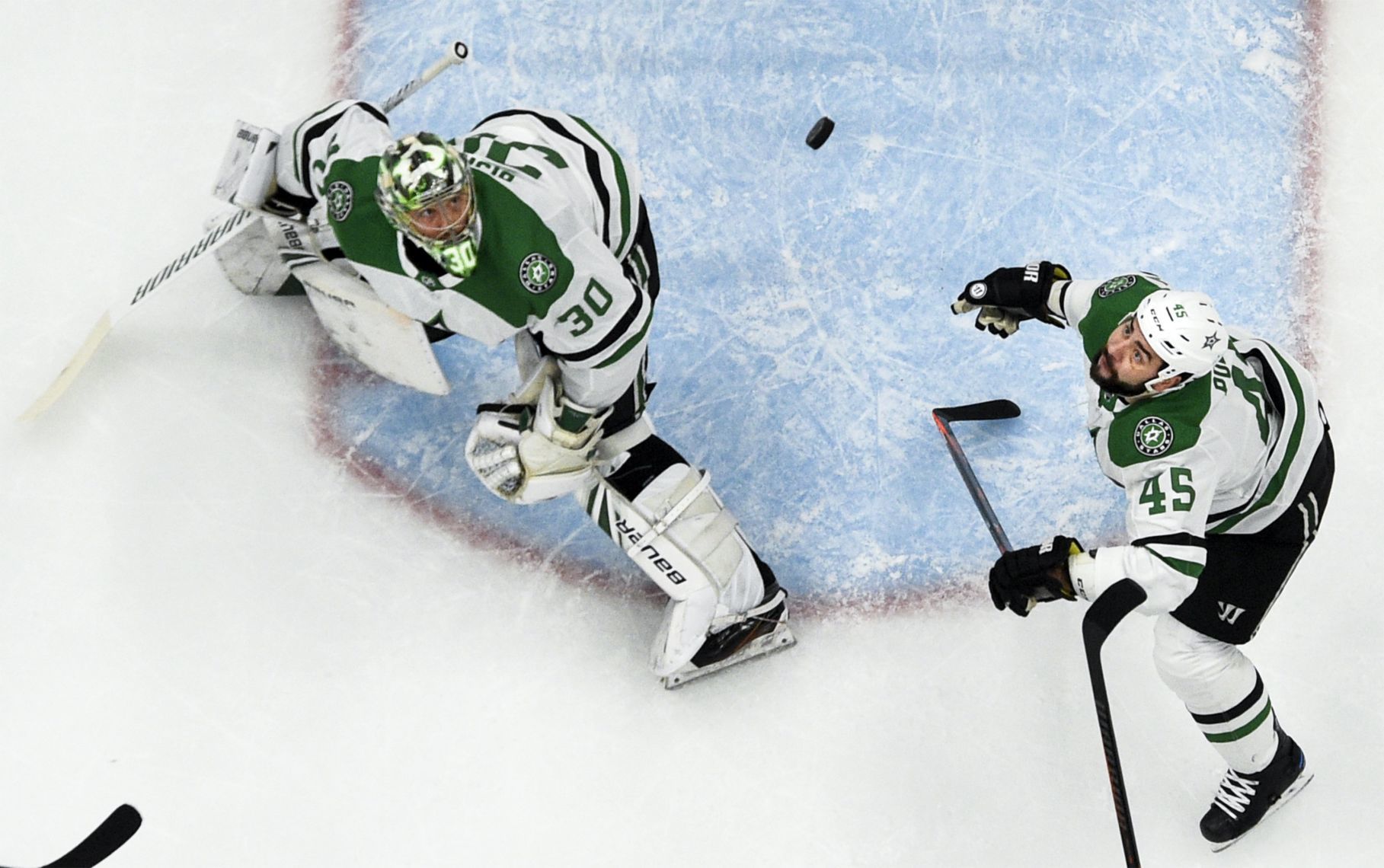 Blues face off with Stars in Game 7